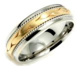14K Gold Hand Crafted Wedding Bands