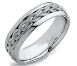 Platinum Hand Crafted Wedding Bands