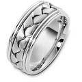 Platinum Hand Crafted Wedding Bands