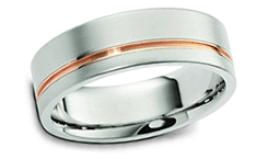 18k white gold mens wedding rings