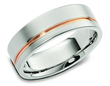 band platinum wedding ring