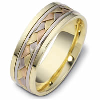 Item # 110101E - 18 kt Hand Made Wedding Band