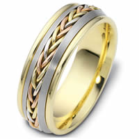 Item # 110221 - 14 kt Hand Made Wedding Band 