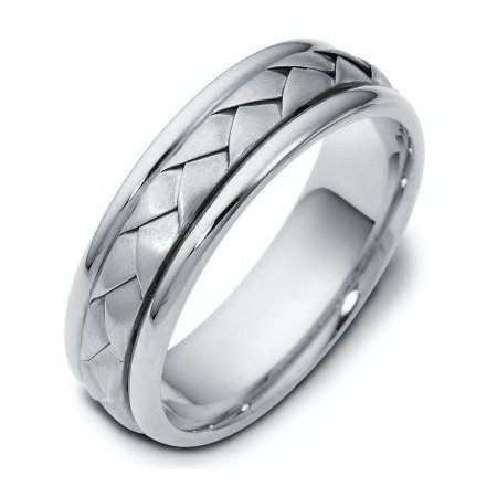 110781WE 18K Hand Made Wedding Ring