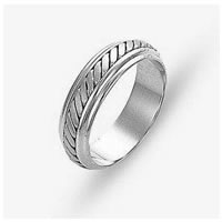 Item # 110891WE - 18K White Gold Comfort Fit 5.5mm Wedding Ring