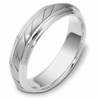 Item # 110951W - 14K White Gold Comfort Fit,5.0mm Wide Wedding Band