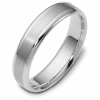 Item # 111341PP - Platinum Comfort Fit 5.0mm Wide Wedding Ring