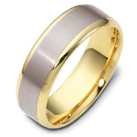 Item # 111351 - 14 kt Hand Made Wedding Band