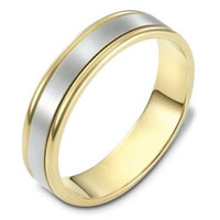 Item # 111371E - 18K Gold Comfort Fit, 5.0mm Wide Wedding Band