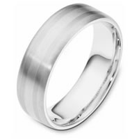 Item # 111431PP - Platinum Comfort Fit, 6.5mm Wide Wedding Band