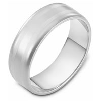 Item # 111441PP - Platinum Comfort Fit, 6.5mm Wide Wedding Band