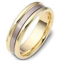 Item # 111491E - 18K Gold Comfort Fit, 6.5mm Wide Wedding Band