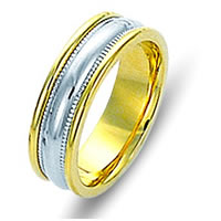 Item # 111541E - 18K Gold Wedding Band