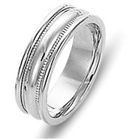 Item # 111541PD - Palladium Wedding Band