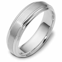 Item # 112721PD - Palladium Comfort Fit, 6.0mm Wide Wedding Band