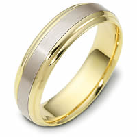 Item # 112721 - 14kt Two-Tone Plain