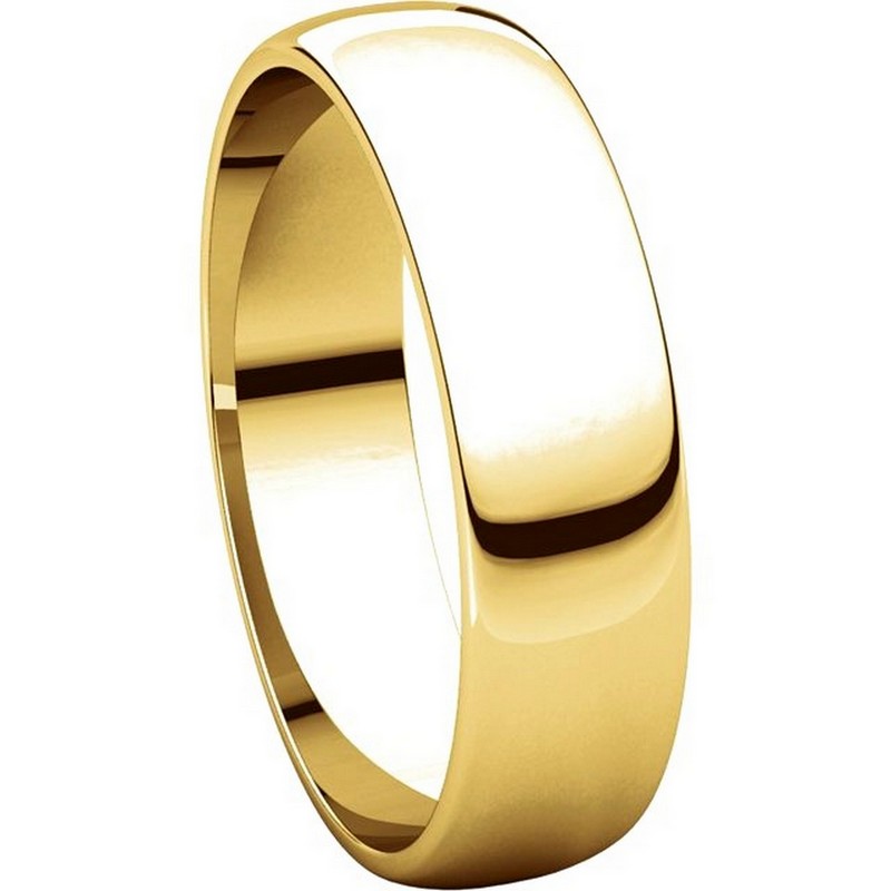 Item # 112941E View 5 - 18K Gold Ladies and Mens 5mm Wedding Ring
