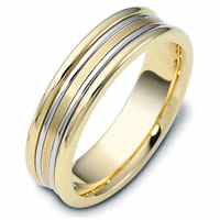 Item # 113021 - Gold Comfort Fit, 6.0mm Wide Wedding Band