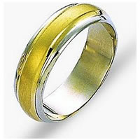 Item # 114211E - 18 kt Gold Wedding Band