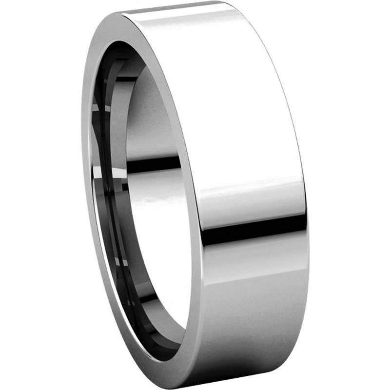 Item # 114761mW View 6 - Comfort fit Plain His and Hers Wedding Band