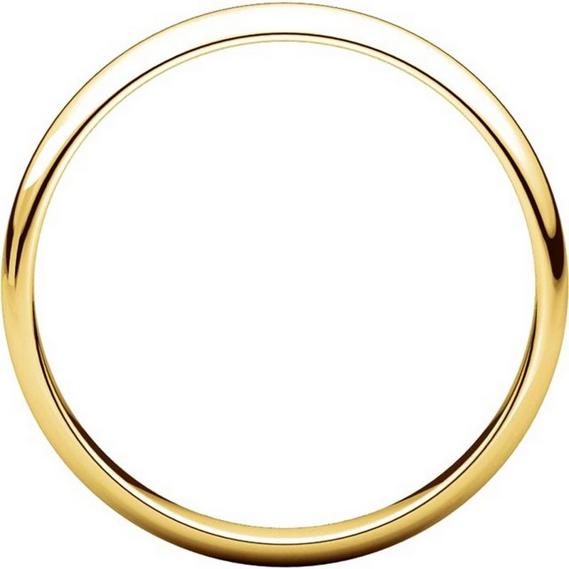 Item # 114851 View 2 - 14K Gold 3mm Wedding Ring