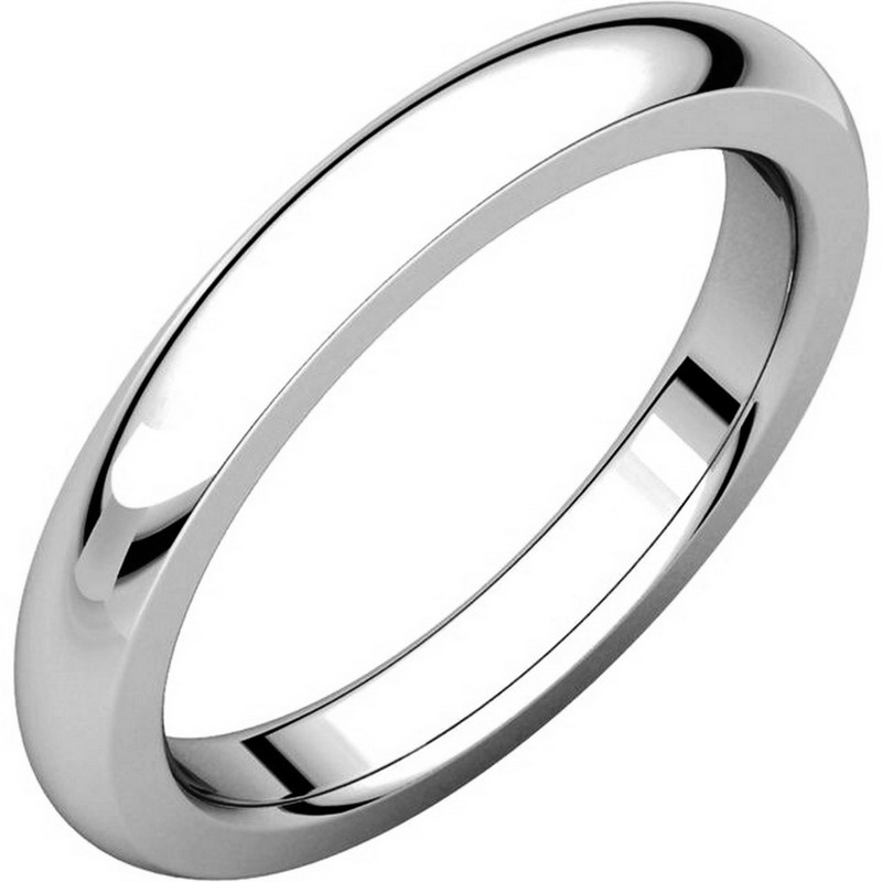 Item # 115031W - 14 kt White gold, comfort fit, 4.0 mm wide and 2.55 mm thick, heavy Wedding Band. The ring is completely polished. Different finishes may be selected or specified.