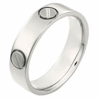 Item # 115131E - 18 kt Gold Wedding Ring