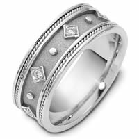 Item # 115891WE - The Crown Ring 18K  Wedding Band