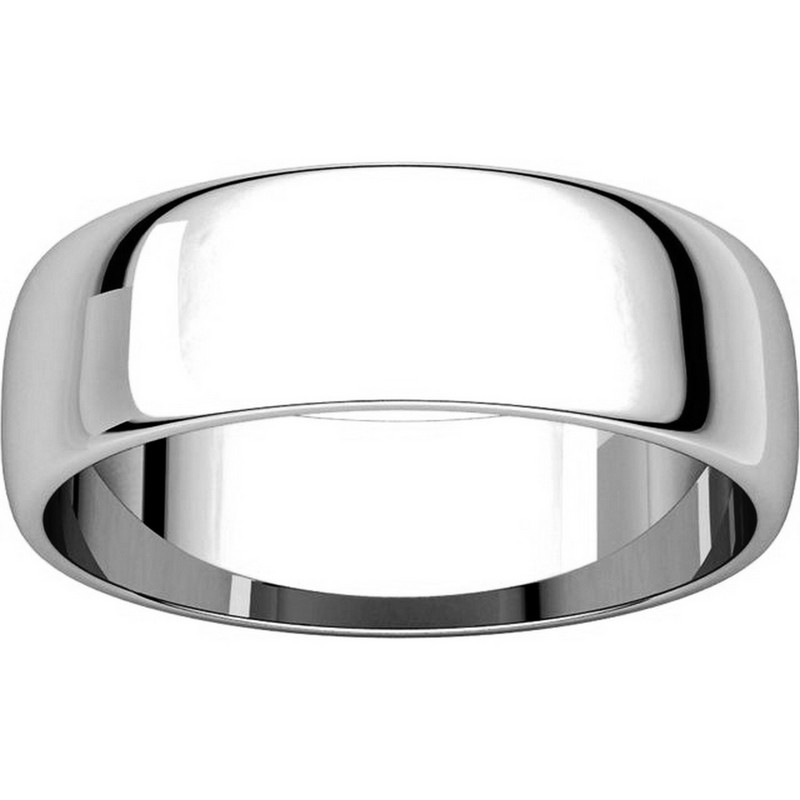 Item # 116821PP View 3 - Platinum 6mm Wedding Ring 