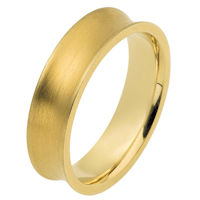 Item # 117191x - 10K Domed 6mm Wedding Band