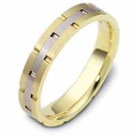 Item # 117241E - 18 kt Gold Wedding Band