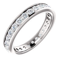Item # 118581PP - Platinum Diamond Eternity Ring