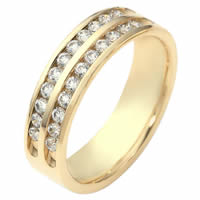 Item # 118611 - 14K Gold Diamond Anniversary Band