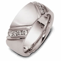 Item # 120251PP - Platinum Diamond Wedding Band.