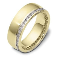 Item # 121941A - 14K Gold Diamond Eternity Ring