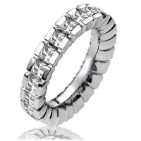 Item # 13837PP - Platinum Diamond Eternity Band