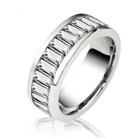 Item # 14774PP - Platinum Eternity Ring.