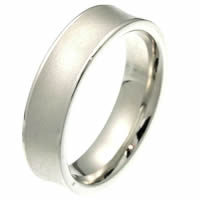 Item # 2101611PP - Platinum Comfort Fit, 6.0mm Wide Band