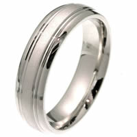 Item # 2101911PP - Platinum Comfort Fit, 6.0mm Wide Wedding Band