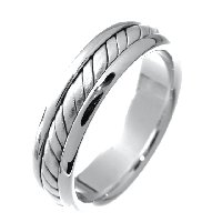 Item # 210465W - Commitment, Handcrafted Wedding Band