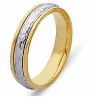 Item # 210475E - Die Hard, Handcrafted Wedding Band