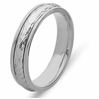 Item # 210475WE - Die Hard, Handcrafted Wedding Band