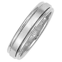 Item # 211021WE - 18K Gold Comfort Fit, 5.0mm Wide Wedding Band