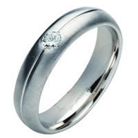 Item # 211211WE - 18K Diamond Wedding Band
