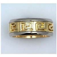 Item # 211288E - Spartan, Handcrafted Wedding Band