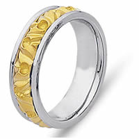 Item # 21303PE - Wedding Band -The Mountain