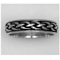 Item # 21569WE - Wedding Ring, 18 kt white gold