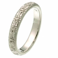 Item # 216171WE - 18 Kt White Gold Wedding Ring