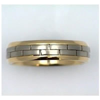Item # 21624 - Wedding Ring, 14 kt WY GOLD