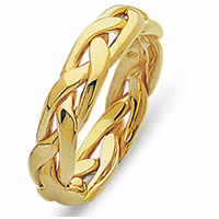 Item # 21925 - Wedding Ring, 14 Kt Yellow Gold